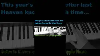 This Year's Love #davidgray #piano #lyrics