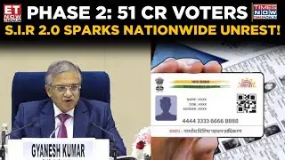 S.I.R 2.0 Showdown: Mamata Hits Streets, Opposition Unites! | S.I.R Phase 2: 51 Cr Voters, 9 States
