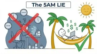 The 5AM Lie That's Keeping You Poor (Work Smart, Not Hard)