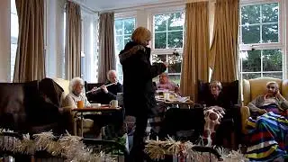 New Year's Day in the care home.