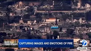 Retro VW bus somehow survives Palisades Fire