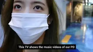 Itzy Lia's mini JYP building tour and her locker tour |#lia #itzy