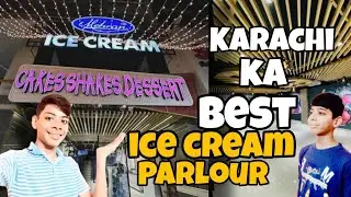 Karachi ka best ice cream parlour | Mehran ice cream parlour gaye | #vlog#MoizAnas@MoizAndAnasWorld 