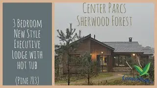 NEW STYLE Executive Lodge with Hot Tub(Center Parcs Sherwood Forest)