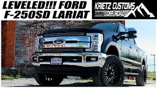 LEVELED!!! 2017 Ford F-250SD Lariat │ Krietz Auto