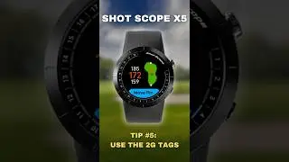 Совет №5 для Shot Scope X5: поменяйте бирки клюшек #гольф #shotscope #шорты