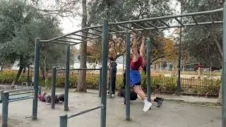 54. Gün Hedef 100 & Parkta Vücut Geliştirme Antrenmanı