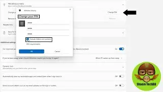How to Change PIN Password on Windows 11