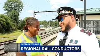 SEPTA's Regional Rail conductor loves to keep Philadelphia moving