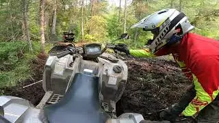 Haliburton ATV- Lake of Bays Trail 101 Into Dorset ON, ATV Trail Ride- Aug 10 2025