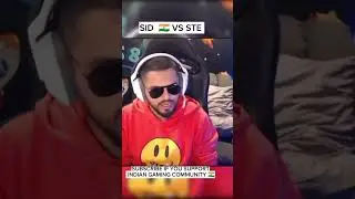 SID REPLY TO STE INSTA STORY POKE  #s8ul #s8ulsid #bgmi #teamsoul