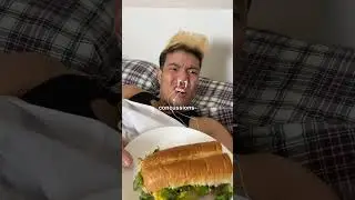 THIS is what a 6x EXTRA MEAT Sandwich looks like