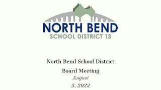 8-3-2023 NBSD Board Meeting