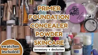 Complexion & Skincare - Inventory + Declutter 2025