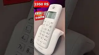 Best Wireless Landline Phone for JioFiber & Airtel Xstream | Cordless Landline Review #landlinephone
