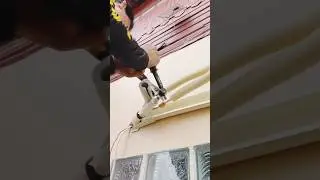 Split ac flayer nut tightness | split wc installation #viral #ytshorts #trending#trendingshorts #ac