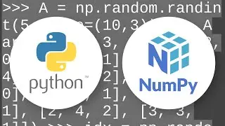 Numpy: Get random set of rows from 2D array
