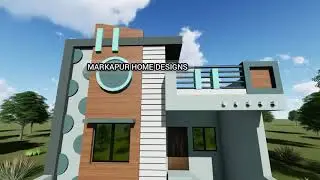 East Face  House  Elevation  With Walkthrough | Sektchup Software