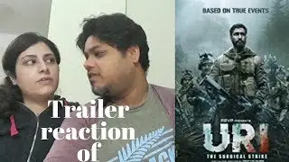 URI | Official Trailer REACTION |Foreigner react to URI surgical strike trailer |