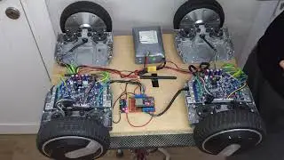 Hoverboard Robot - platforma 4x4 test