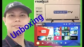 FRONTECH 24 INCH SMART TV UNBOXING