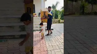 Luvlap sunny swing car unboxing!😍|kids push car| #shortvideo #surprisebox #happiness #car #luvlap