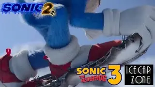 The Sonic Movie 2 Snowboard Scene But With Ice Cap Zone's Music
