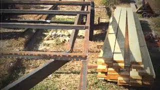 Light weight trailer build