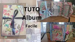 TUTO album facile &agrave; r&eacute;aliser pour la f&ecirc;te des m&egrave;res ou tout autre occasion