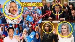 🇺🇸Fashilki ugu weyna ee mamulka trump & kalashaki!Masuliyinti iscasilay oo labegsanayo#guusha somali