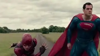 Flash Vs Superman Na corrida | Liga da Justi&ccedil;a 
