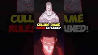 How Do the Culling Game Rules Work? | JJK Season 3 #anime