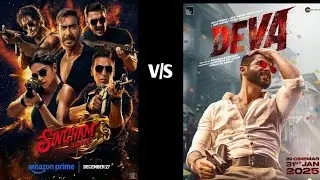 Singham Again (2024) vs Deva  (2025) / Ajay Devgan vs Shahid Kapoor