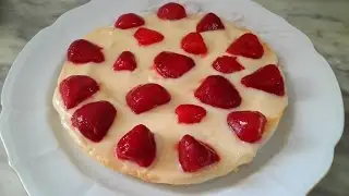 Recette facile et rapide du g&acirc;teau au Fraise