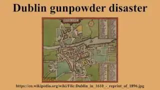 Dublin gunpowder disaster