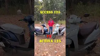 Access 125 Vs Honda Activa 125