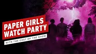 Paper Girls Watch Party with the Cast