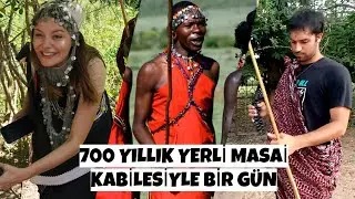 ASLAN ETİYLE BESLENEN YERLİ MASAİ KABİLESİYLE BİR GÜN GEÇİRDİK! GELİN OLMUŞ GİDİYORUM #TANZANYA