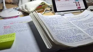 하루 벼락치기한다 (study with me) 