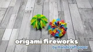 origami fireworks