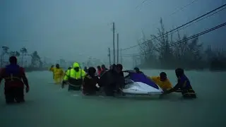 Rescue effort underway in flooded Bahamas