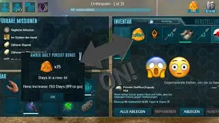 Ark mobile Daily pursuit glitch unlimited Amber 😱😳 over 300 amber in 5 minutes 😶&zwj;🌫️. #arkmobile