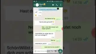Heftig b&ouml;se mutter😢(Chat)Deutsch