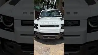 Defender 110 | Alloy Painted | Skid Plate | Logos | Slate Grey | Body Shop | Car Paint | Paint Booth