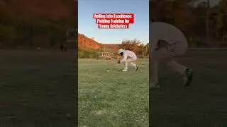 Rolling into Excellence: Fielding Training for Young Cricketers