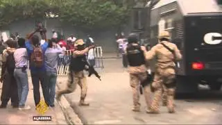 Protests after election postponed in Haiti