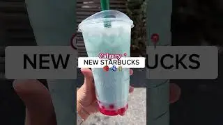 New starbucks summer line up 🍓🥥🫐