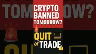 &ldquo;Crypto Ban Tomorrow: QUIT or Go UNDERGROUND? 🚨🤯&rdquo;