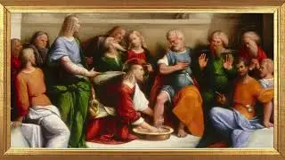Christ Washing the Disciples&rsquo; Feet (c.1520) &ndash; Garofalo | 4K Italian Renaissance Painting - Fine Art