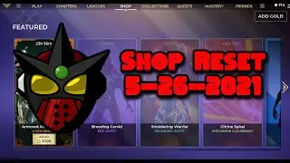 Spellbreak Item Shop reset 5-26-2021